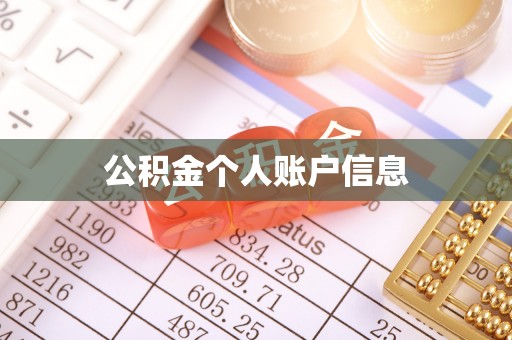 沙县公积金个人账户信息