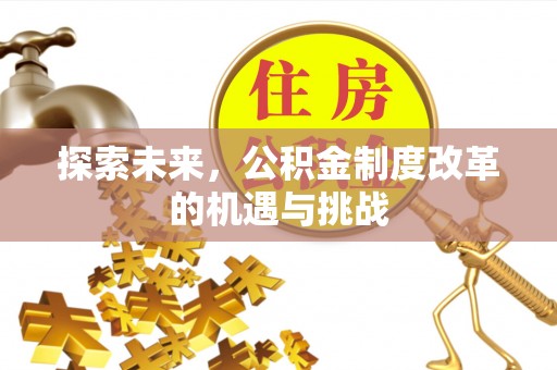 沙县探索未来，公积金制度改革的机遇与挑战