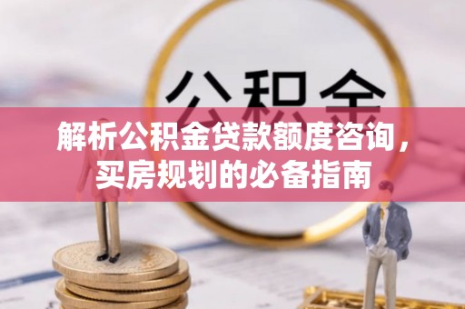 沙县解析公积金贷款额度咨询，买房规划的必备指南