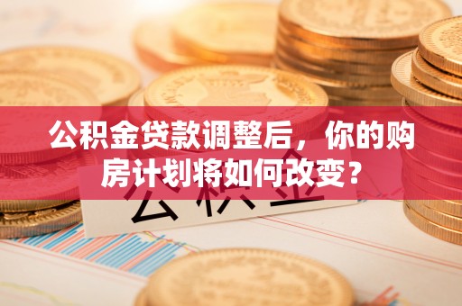 沙县公积金贷款调整后，你的购房计划将如何改变？