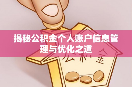 沙县揭秘公积金个人账户信息管理与优化之道