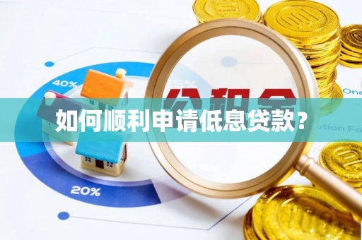 沙县如何顺利申请低息贷款？