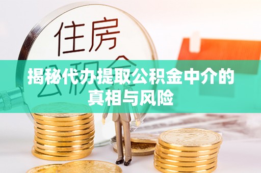 沙县揭秘代办提取公积金中介的真相与风险