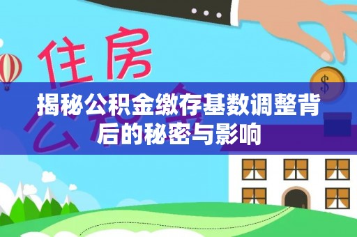 沙县揭秘公积金缴存基数调整背后的秘密与影响