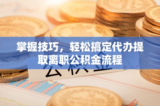 沙县掌握技巧，轻松搞定代办提取离职公积金流程