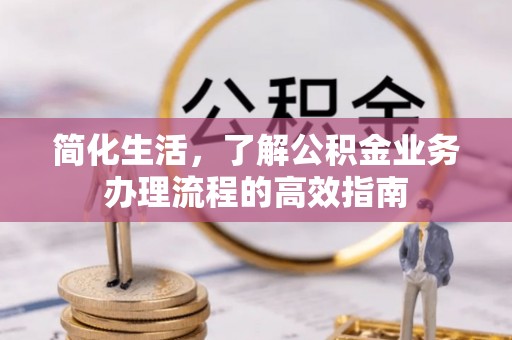 沙县简化生活，了解公积金业务办理流程的高效指南