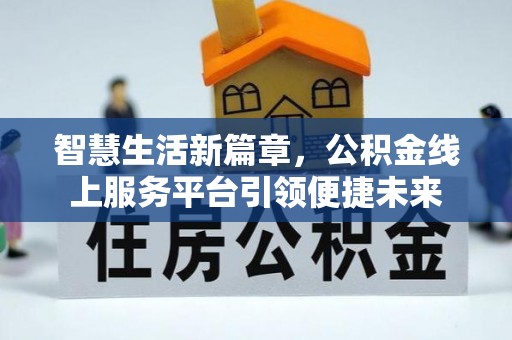 沙县智慧生活新篇章，公积金线上服务平台引领便捷未来