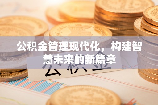 沙县公积金管理现代化，构建智慧未来的新篇章