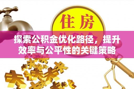 沙县探索公积金优化路径，提升效率与公平性的关键策略