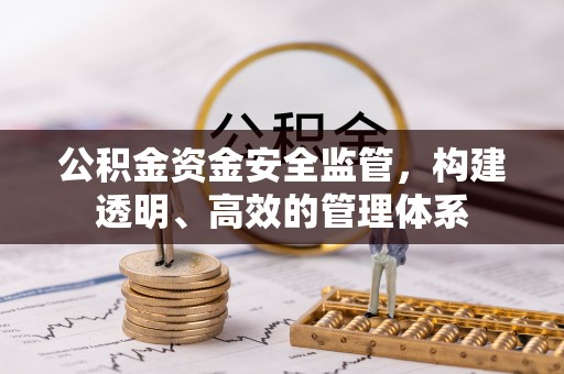 沙县公积金资金安全监管，构建透明、高效的管理体系