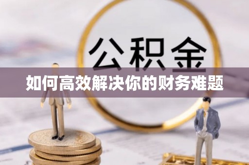 沙县如何高效解决你的财务难题
