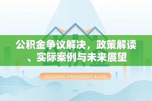 沙县公积金争议解决，政策解读、实际案例与未来展望