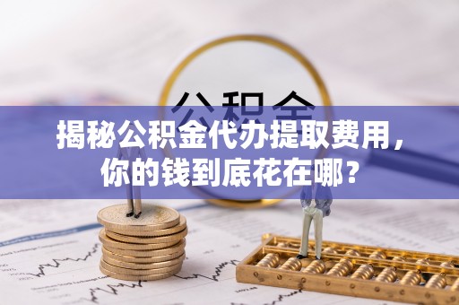 沙县揭秘公积金代办提取费用，你的钱到底花在哪？