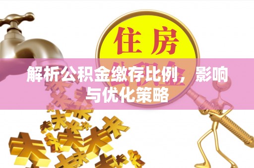 沙县解析公积金缴存比例，影响与优化策略