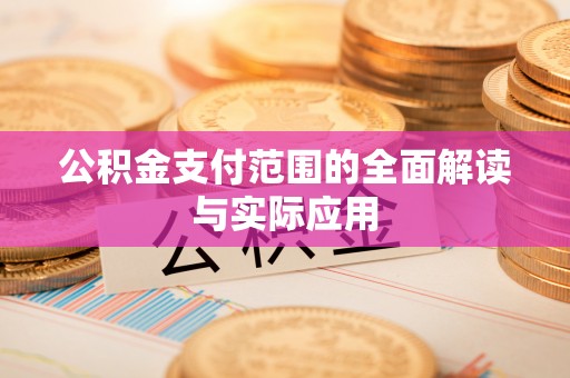 沙县公积金支付范围的全面解读与实际应用