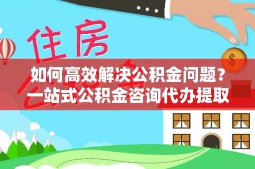 沙县如何高效解决公积金问题？一站式公积金咨询代办提取服务全解析