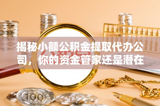 沙县揭秘小额公积金提取代办公司，你的资金管家还是潜在风险？