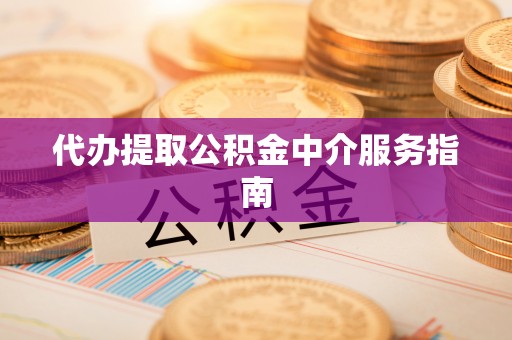 沙县代办提取公积金中介服务指南