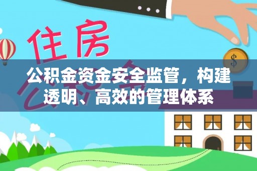 沙县公积金资金安全监管，构建透明、高效的管理体系