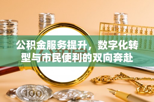 沙县公积金服务提升，数字化转型与市民便利的双向奔赴