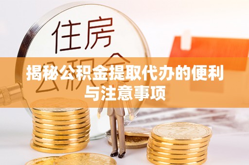 沙县揭秘公积金提取代办的便利与注意事项