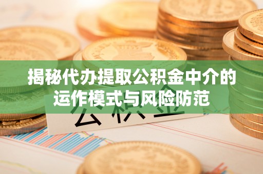 沙县揭秘代办提取公积金中介的运作模式与风险防范