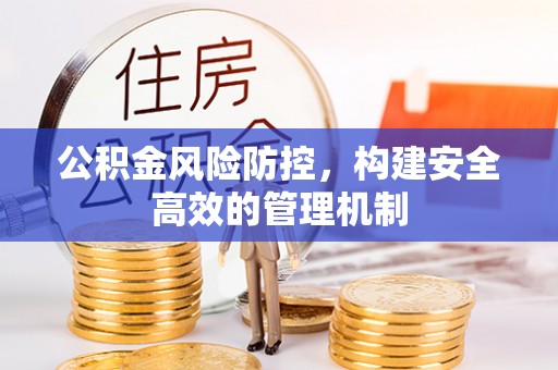 沙县公积金风险防控，构建安全高效的管理机制