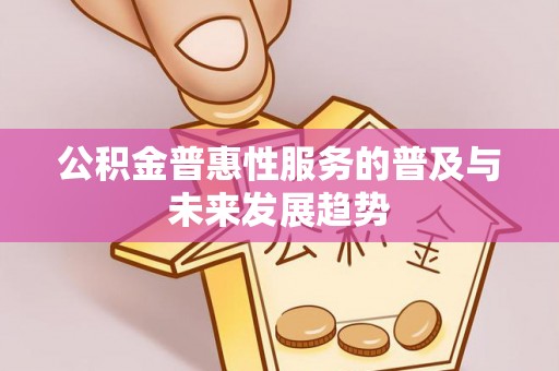 沙县公积金普惠性服务的普及与未来发展趋势